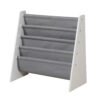 JWTR-3029-WG-1 Детска Етажерка за Книги и Играчки - WHITE/GREY