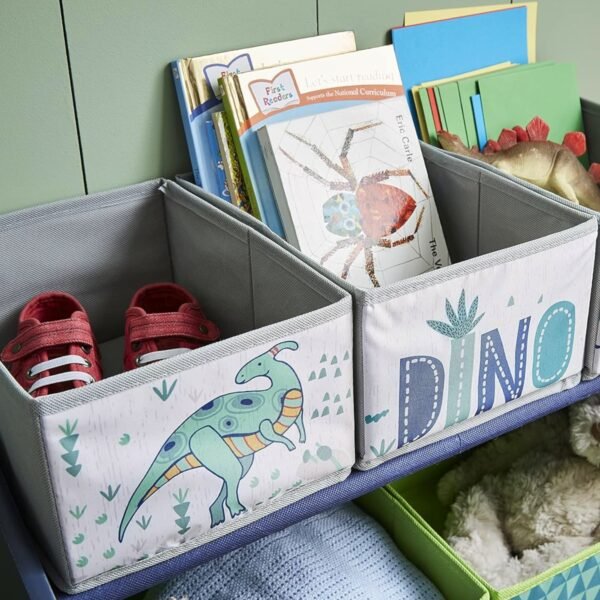 TF6502-3 Органайзер за Играчки с Кутии за Съхранение - DINOSAUR