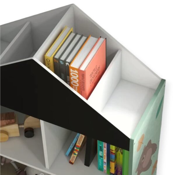 TF6806-2 Етажерказа Играчки и Книжки с Мече