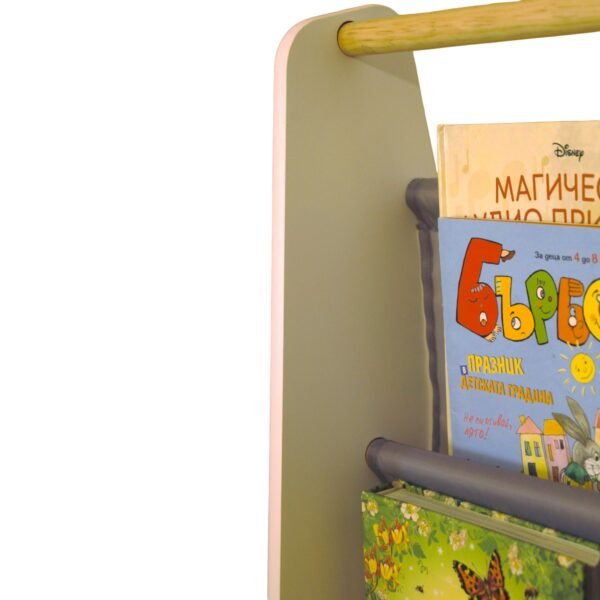 TF6932-17 Преносима Детска Етажерка за Книги