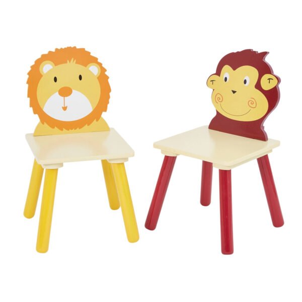 detska-darvena-masa-s-2-stolcheta-komplekt-za-uchene-igra-risuvan-hranene-animals-TF3868-2-6 Детска Дървена Маса с 2 Столчета - ANIMALS