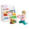 detska-etazherka-ginger-home-oraganayzer-s-raftove-za-knizhki-i-spisania-darvena-byala-80h30h80-sm-JWTR-3241-7 Детска Етажерка, Органайзер с Рафтове за Книжки и Списания