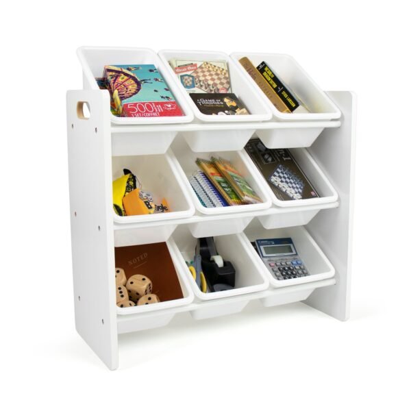 etazherka-za-igrachki-ginger-home-s-9-kutii-za-sahranenie-white-jwtr-3006-9 Етажерка за играчки с 9 Кутии