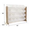 organayzer-za-detski-igrachki-ginger-home-darvo-i-byalo-jwtr-3278-16 Органайзер за Детски Играчки