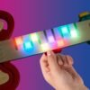 Интерактивна играчка, Hape, Pixelz, Цветна рок китара
